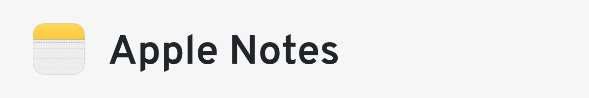 Apple-Notes